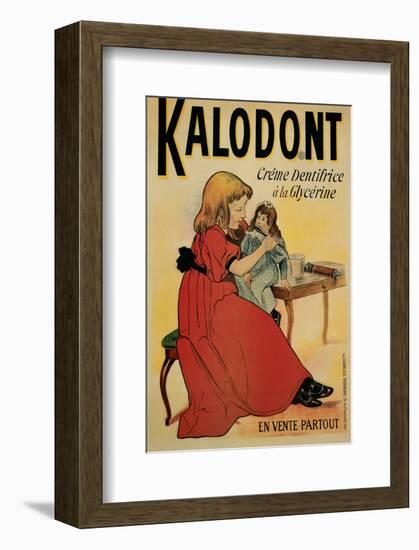 Kalodont, Creme Dentifrice a la Glycerine-null-Framed Art Print