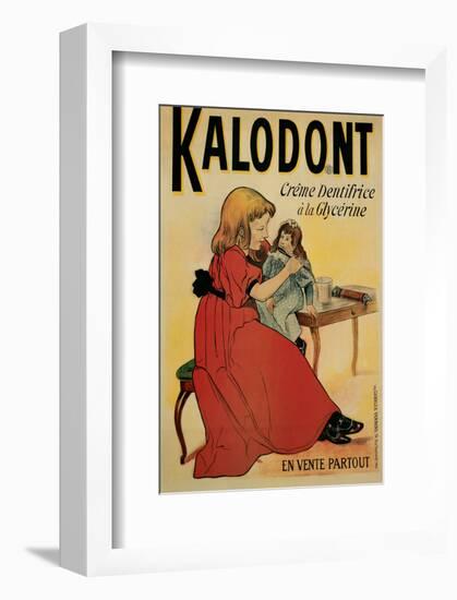 Kalodont, Creme Dentifrice a la Glycerine-null-Framed Art Print