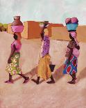 Three Africans-Kalou-Framed Art Print