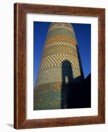 Kalta Minaret, Mohammed Amin Khan Meant This to Be the Tallest Building in Muslim World, Uzbekistan-Antonia Tozer-Framed Photographic Print