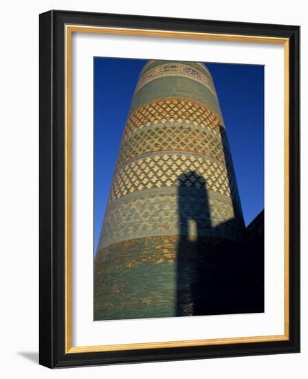 Kalta Minaret, Mohammed Amin Khan Meant This to Be the Tallest Building in Muslim World, Uzbekistan-Antonia Tozer-Framed Photographic Print