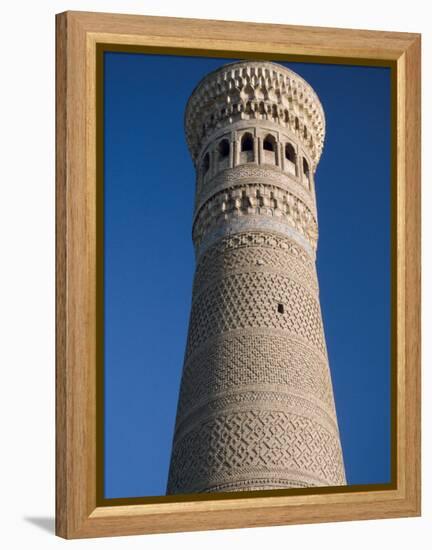 Kalyan Minaret Which Allegedly Awed Genghis Khan-Amar Grover-Framed Premier Image Canvas