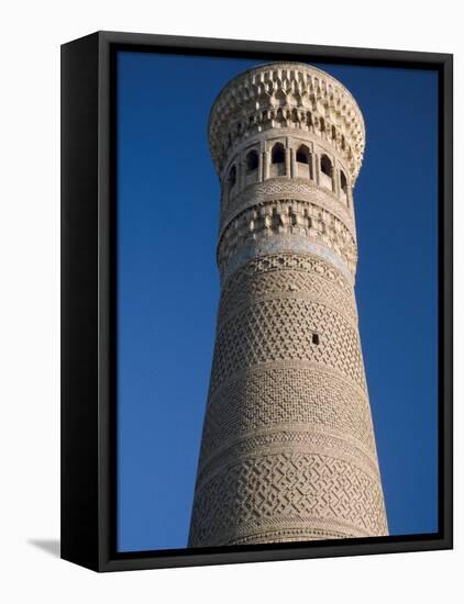 Kalyan Minaret Which Allegedly Awed Genghis Khan-Amar Grover-Framed Premier Image Canvas