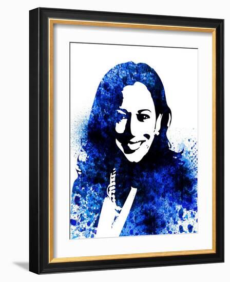 Kamala Harris Watercolor I-Olivia Morgan-Framed Art Print