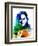 Kamala Harris Watercolor-Olivia Morgan-Framed Art Print