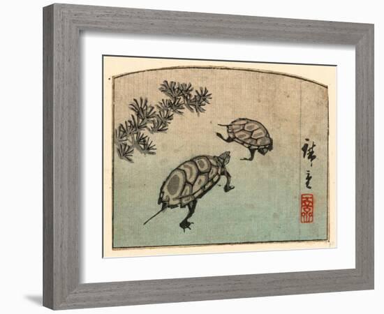 Kame-Utagawa Hiroshige-Framed Giclee Print