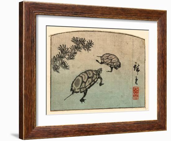 Kame-Utagawa Hiroshige-Framed Giclee Print