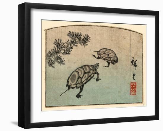 Kame-Utagawa Hiroshige-Framed Giclee Print