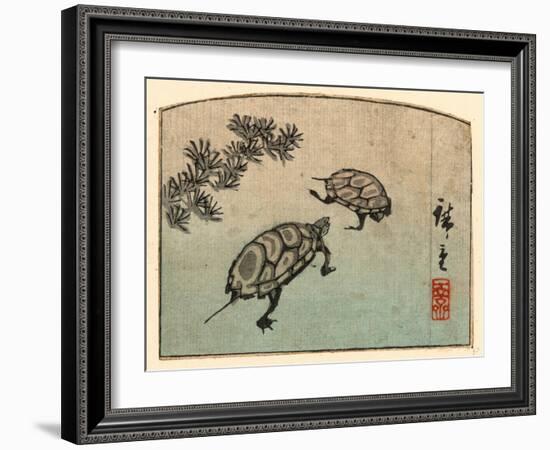 Kame-Utagawa Hiroshige-Framed Giclee Print