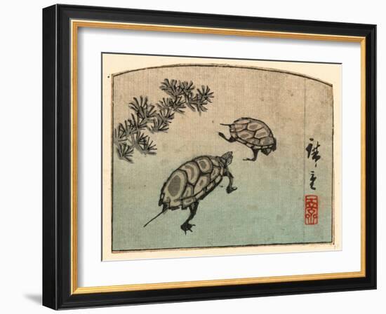 Kame-Utagawa Hiroshige-Framed Giclee Print