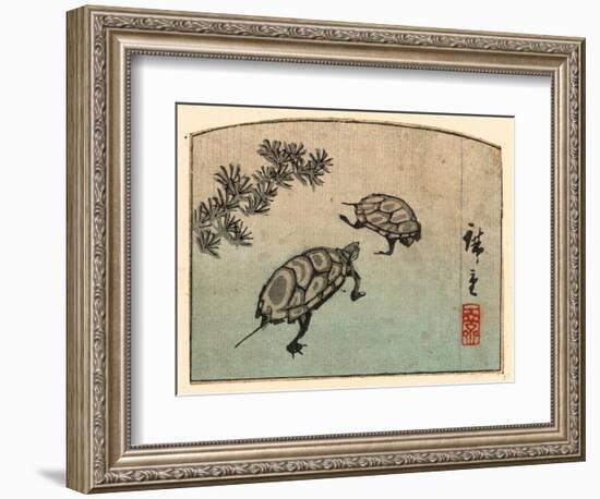 Kame-Utagawa Hiroshige-Framed Giclee Print