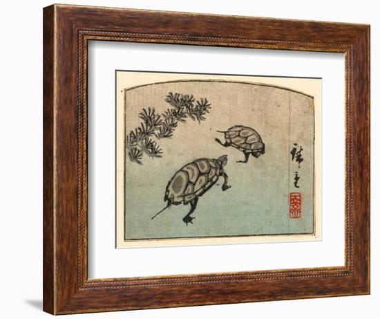 Kame-Utagawa Hiroshige-Framed Giclee Print