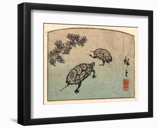 Kame-Utagawa Hiroshige-Framed Giclee Print