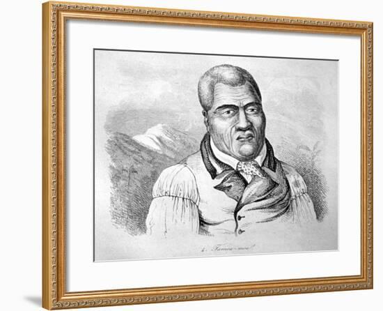 Kamehameha I, C1770-1819-Ludwig Choris-Framed Giclee Print