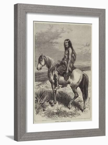 Kamilo, a Patagonian Cacique-Arthur Hopkins-Framed Giclee Print