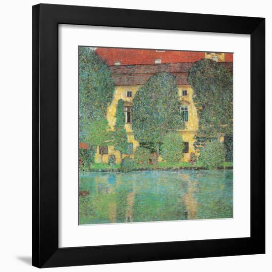 Kammer at Attersee-Gustav Klimt-Framed Art Print