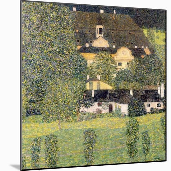 Kammer Castle on Lake Attersee II, 1909-Gustav Klimt-Mounted Giclee Print