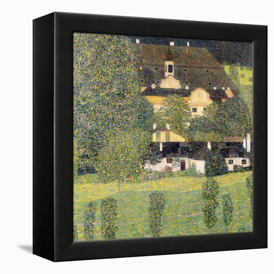 Kammer Castle on Lake Attersee II, 1909-Gustav Klimt-Framed Premier Image Canvas