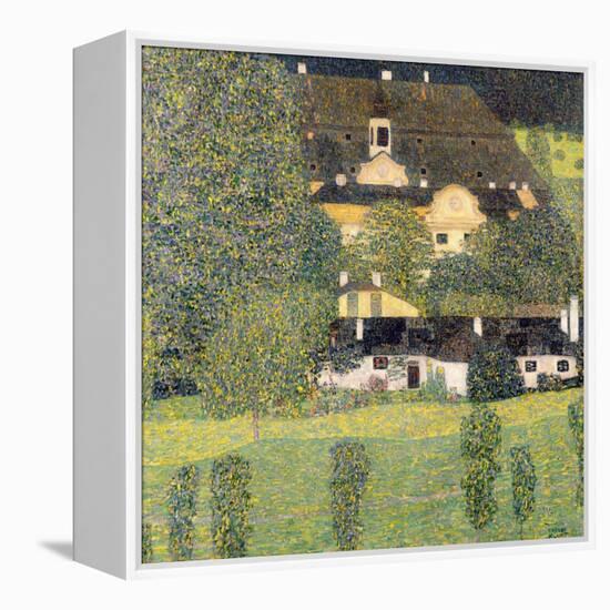 Kammer Castle on Lake Attersee II, 1909-Gustav Klimt-Framed Premier Image Canvas