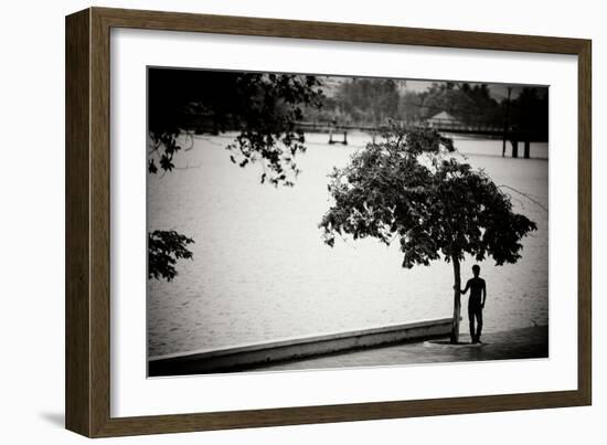 Kampot Riverside I-Erin Berzel-Framed Photographic Print