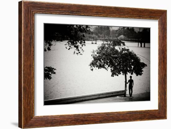 Kampot Riverside I-Erin Berzel-Framed Photographic Print
