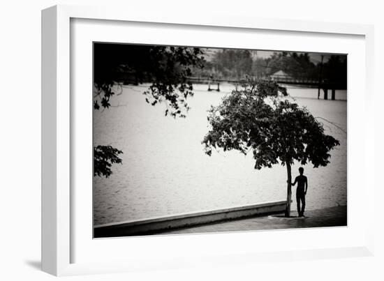 Kampot Riverside I-Erin Berzel-Framed Photographic Print