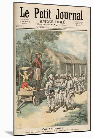 Kana Fetishes in Dahomey, from Le Petit Journal, 26th November 1892-Fortune Louis Meaulle-Mounted Giclee Print