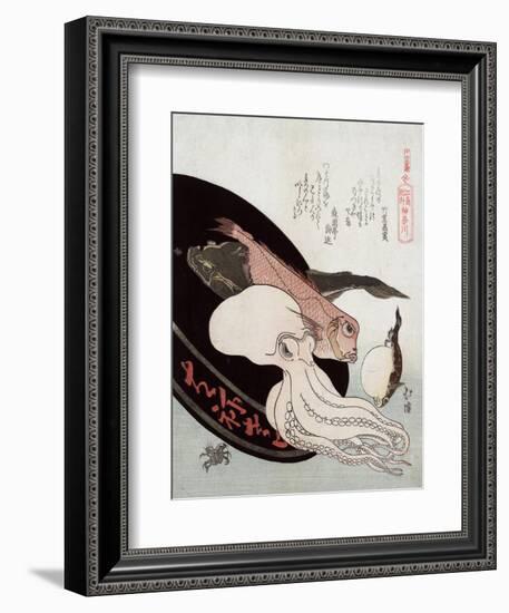 Kanagawa-Totoya Hokkei-Framed Giclee Print