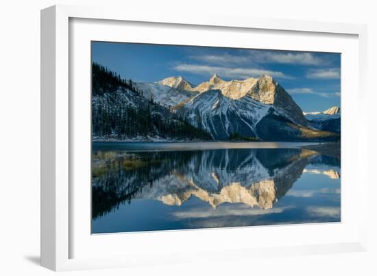 Kananaskis Lake Reflection-Alan Majchrowicz-Framed Photo