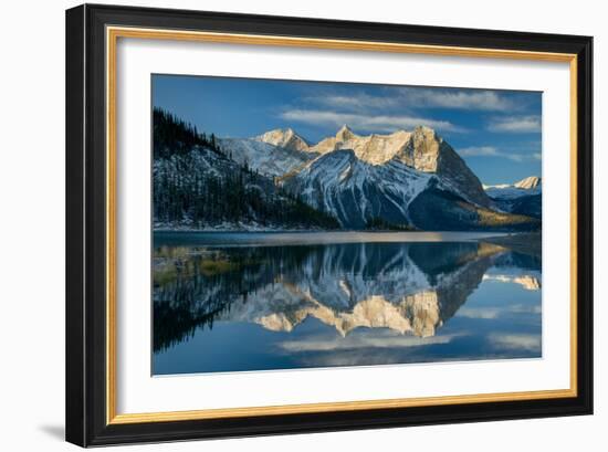 Kananaskis Lake Reflection-Alan Majchrowicz-Framed Photo