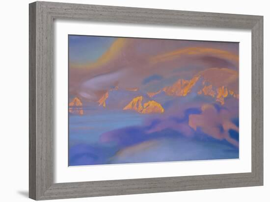 Kanchenjunga, 1938-Nicholas Roerich-Framed Giclee Print