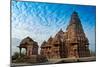 Kandariya Mahadeva Temple, Khajuraho, India, Unesco Heritage Site.-Rudra Narayan Mitra-Mounted Photographic Print