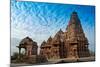 Kandariya Mahadeva Temple, Khajuraho, India, Unesco Heritage Site.-Rudra Narayan Mitra-Mounted Photographic Print