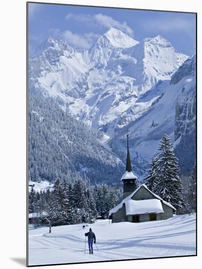 Kandersteg, Berner Oberland, Switzerland-Walter Bibikow-Mounted Photographic Print