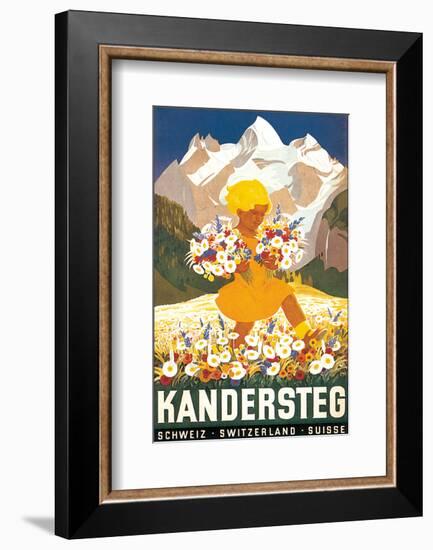 Kandersteg-null-Framed Art Print