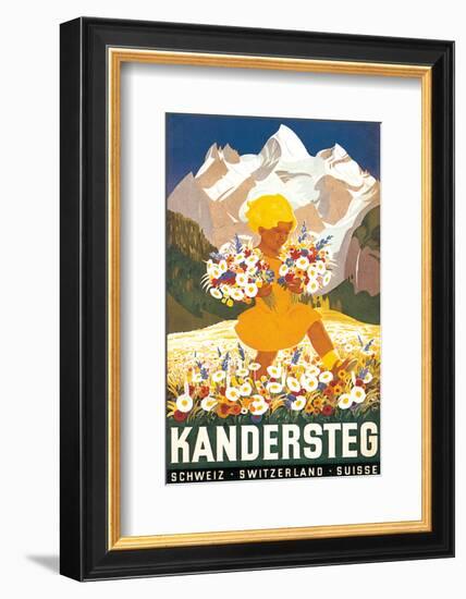 Kandersteg-null-Framed Art Print