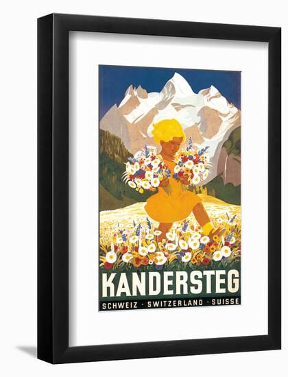 Kandersteg-null-Framed Art Print