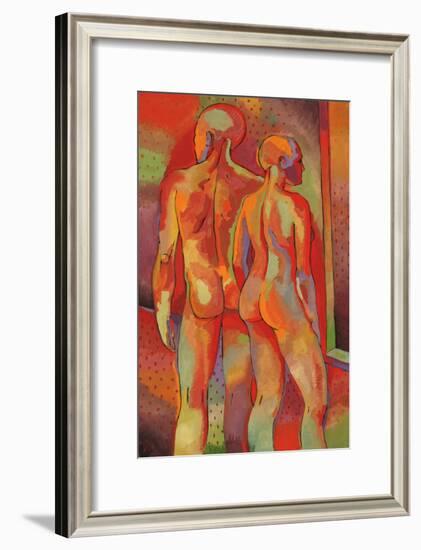 Kandinsky's Dancers I-John Newcomb-Framed Giclee Print