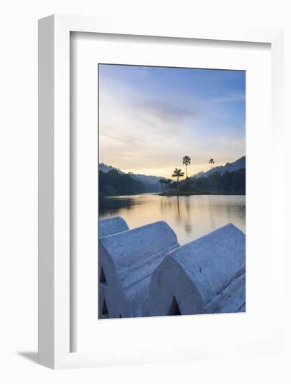 Kandy Lake at Sunrise-Matthew Williams-Ellis-Framed Photographic Print