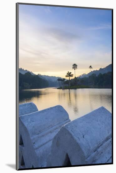 Kandy Lake at Sunrise-Matthew Williams-Ellis-Mounted Photographic Print