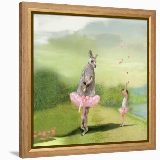 Kangaroo Ballet-Nancy Tillman-Framed Stretched Canvas