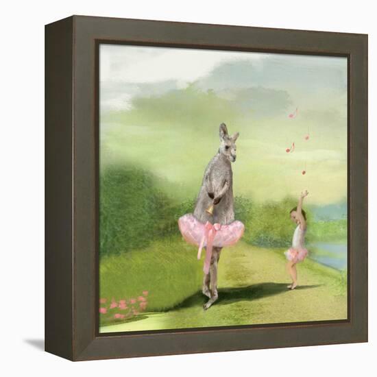 Kangaroo Ballet-Nancy Tillman-Framed Stretched Canvas