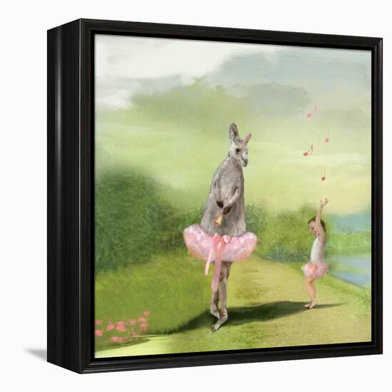 Kangaroo Ballet-Nancy Tillman-Framed Stretched Canvas