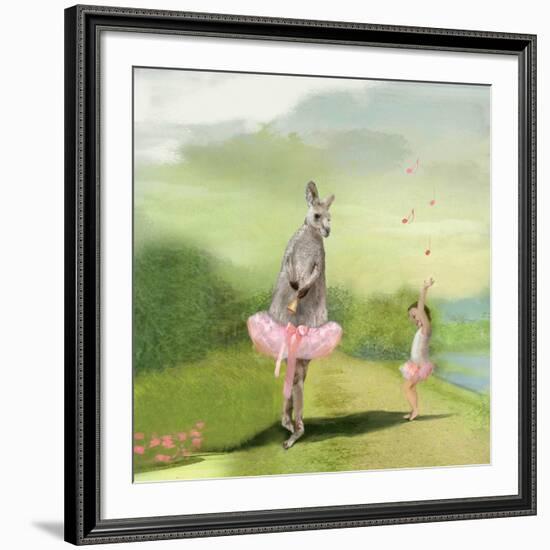 Kangaroo Ballet-Nancy Tillman-Framed Giclee Print