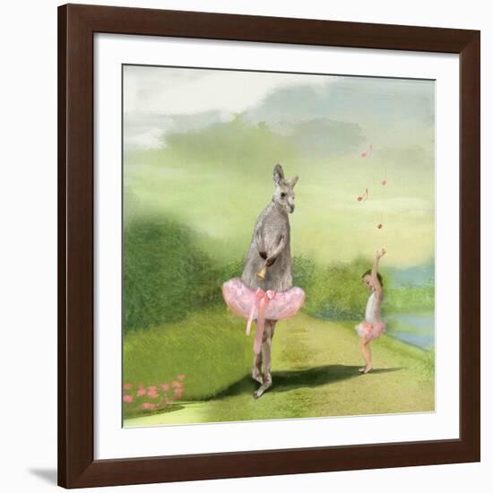 Kangaroo Ballet-Nancy Tillman-Framed Giclee Print