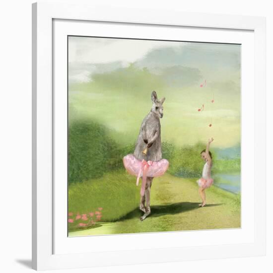 Kangaroo Ballet-Nancy Tillman-Framed Giclee Print