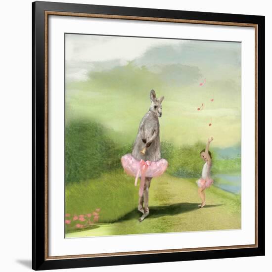 Kangaroo Ballet-Nancy Tillman-Framed Giclee Print