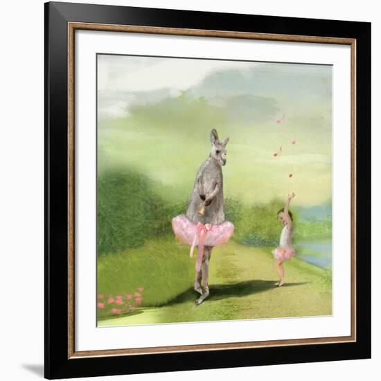 Kangaroo Ballet-Nancy Tillman-Framed Giclee Print