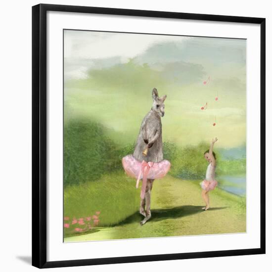 Kangaroo Ballet-Nancy Tillman-Framed Giclee Print