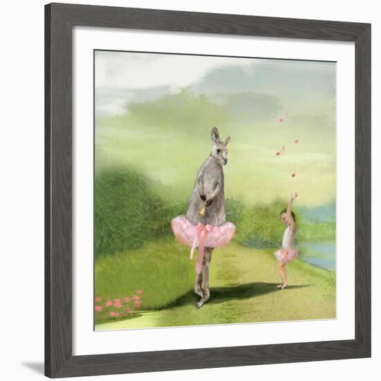 Kangaroo Ballet-Nancy Tillman-Framed Giclee Print